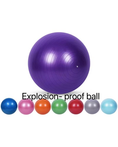 М'яч для фітнесу, 75 см, 900 грам, в асортименті