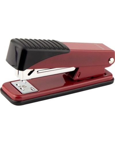 Степлер «Exakt-2» металевий до 25 аркушів під скобу №24/6, червоний, ТМ Axent