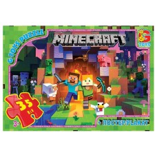 Пазли «Minecraft» на 35 елементів, ТМ G-Toys