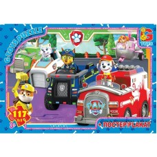 Пазли «Paw Patrol» на 117 елементів, ТМ G-Toys