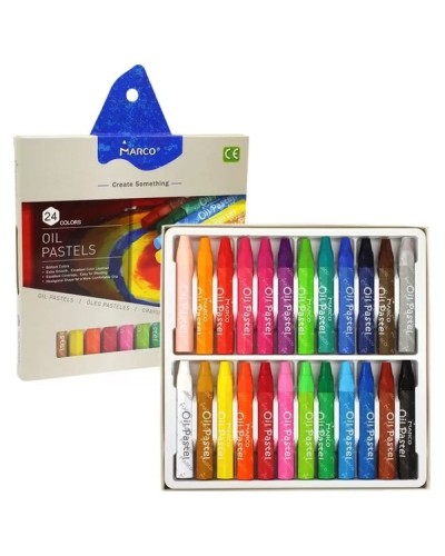 Пастель «Create Something» масляна на 24 кольори, ТМ Marco