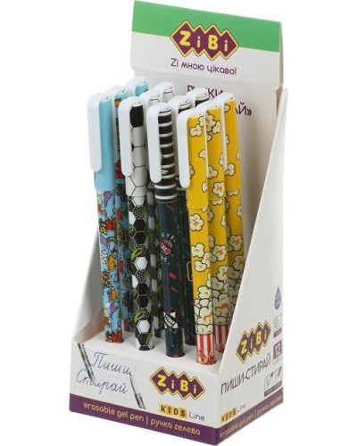 Ручка «Пиши-стирай» гелева 0,5мм для хлопчиків, KIDS Line