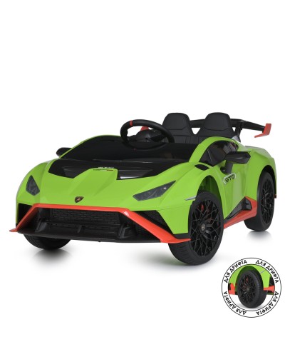 Машина, 2,4G, акум. 24V 8AH, 2 мотори 200W, р/к, пульт, дрифт, музика, свiтло, MP3, USB, EVA, шкiра