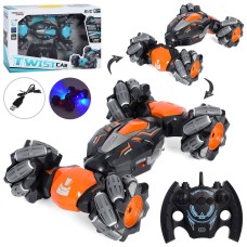 Машинка 26 см 1:20 р/к на акумуляторі 2,4G трюкова з USB, в асортименті, у коробці 37х25х8,5 см