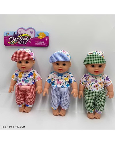 Пупс музичний, в асортименті, в пакеті 18х10х32 см