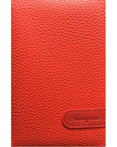 Блокнот, А6, 80 аркушів, клітинка, тверда палітурка, шкірзам, ТМ Мандарин