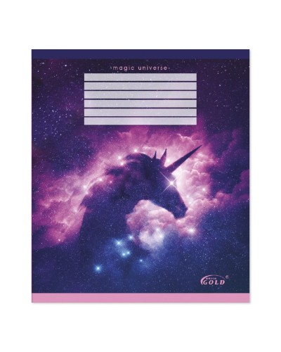 Зошит, 12 аркушів, коса лінія, «Мікс Дівчата», №3101, ТМ Gold Brisk