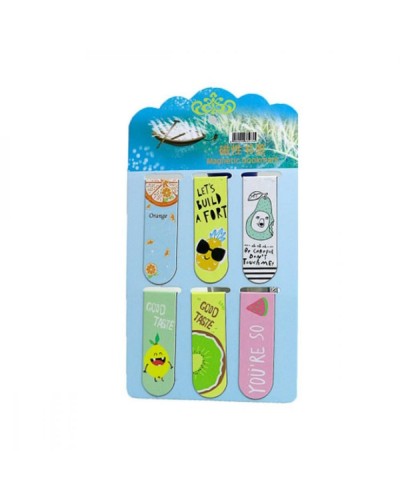 Набір закладинок «Фрукти» магнітних, J. Otten