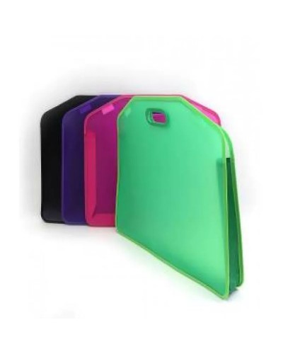 Сумка з ручками «Simple» на липучках, А4, прозора, в асортименті, ТМ J.Otten