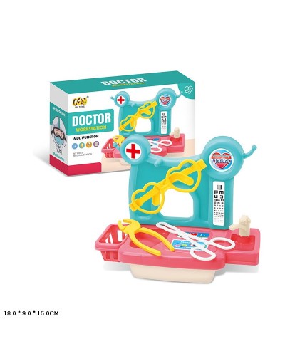 Набір лікаря «Окуліст», аксесуари, в коробці 18х9х15 см