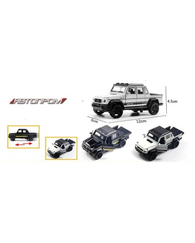 Машина 12 см 1:32 металева з дверима що відкриваються, в асортименті, у коробці 16,5х7,5х7,5 см, АВТОПРОМ