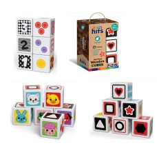 Дерев'яна іграшка Kids hits «Кубики», 12,4х19,1х6,5 см