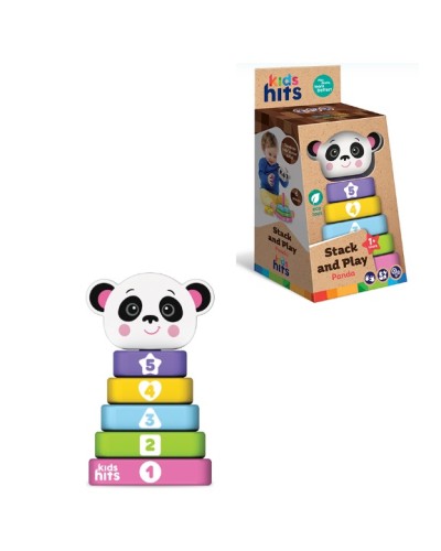 Пірамідка «Пандочка» з 6 елементів, у коробці 11,5х23,1х11,5 см