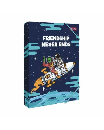 Папка для праці «Space», А4, картонна, на гумках, ТМ 1 Вересня