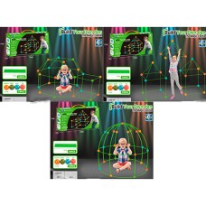 Конструктор «Каркас» від 65 деталей (кульки та палички), в асортименті, у коробці 34х19х7 см