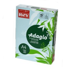Папір кольоровий А4 500 аркушів 80 г/м2 блакитний, REY Adagio