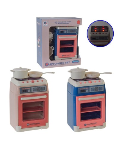 Плита, світло, звук, батарейка, в асортименті, в коробці 17х20х9,5 см