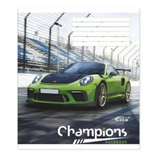 Зошит на 18 аркушів у лінію «Мікс Хлопчики», №3303, ТМ Gold Brisk