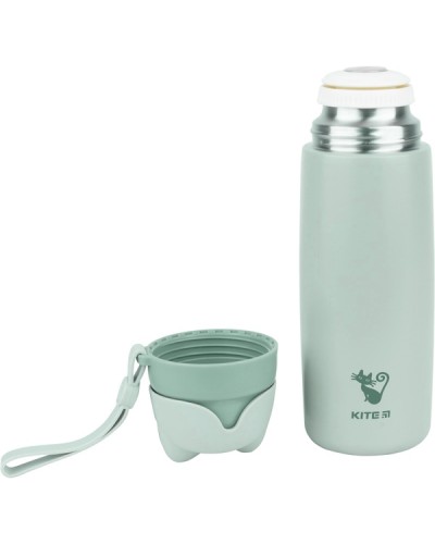 Термос «Сat» 350 мл зелений, TM Kite