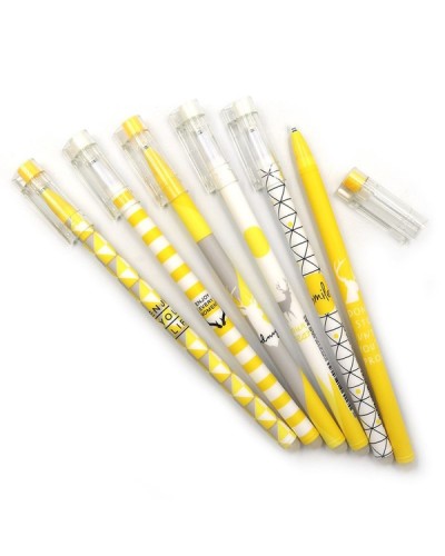 Ручка «Yellow» пиши-стирай синя, в асортименті, ТМ J.Otten