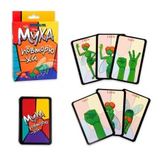 Гра настільна «Муха-повторюха» розважальна, у коробці 12х9х2,5 см, ТМ Strateg