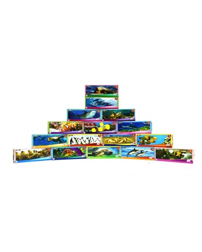 Пазли «Водний світ», 105 елементів, LEO LUX, в асортименті, ТМ Strateg