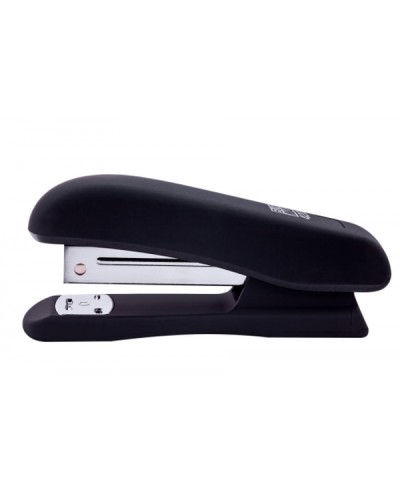 Степлер пластиковий «RUBBER TOUCH» до 20 аркушів під скоби №24; 26, чорний, ТМ Buromax