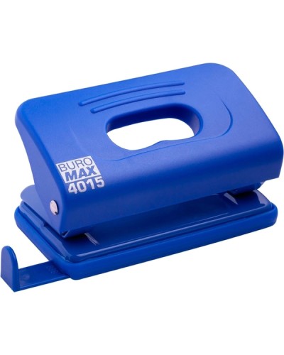 Діркопробивач до 10 аркушів пластиковий, синій, ТМ Buromax
