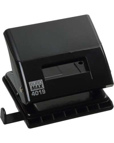 Діркопробивач до 20 аркушів пластиковий чорний, ТМ Buromax