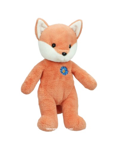 М`яка іграшка «Лисеня Victory» 33 см, музичне, ПП Копиця