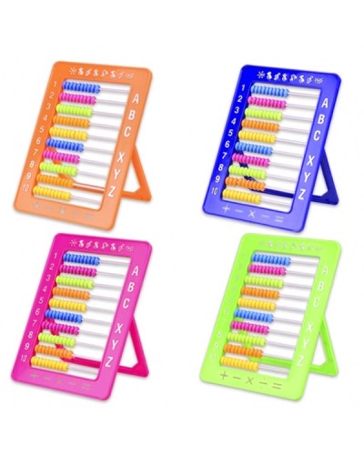 Рахівничка дитяча на підставці, навчальна, пластикова, в асортименті, 15,5х23 см, TM Leader