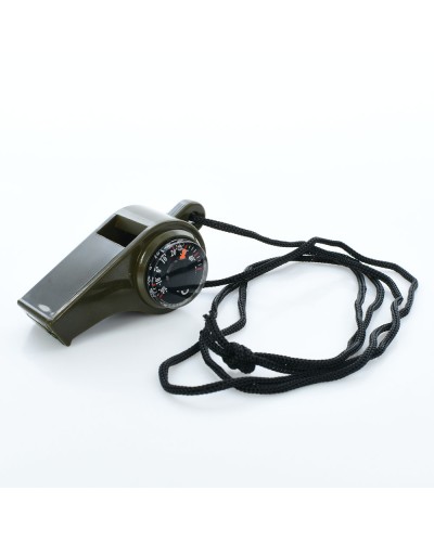 Свисток 6 см 3 в 1, на шнурку, у пакеті