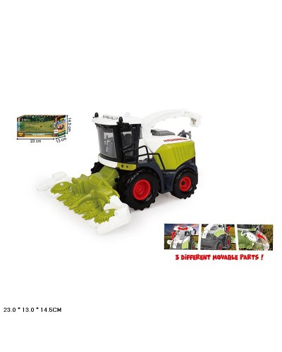 Комбайн зі світлом та звуком, на батарейці, у коробці 23х14,5х13 см