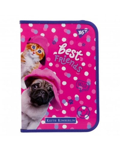 Папка факультативна «Keith Kimberlin» А4 з внутрішньою кишенею на блискавці, ТМ YES