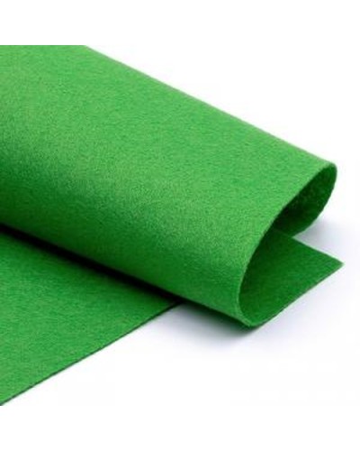 Фетр, А4, 1,2 мм, зелений, 10 аркушів, ТМ Leader
