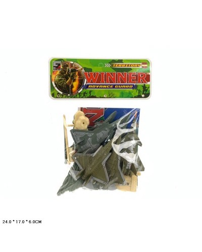 Набір «Військова техніка» інерційна, у пакеті 24х17х6 см