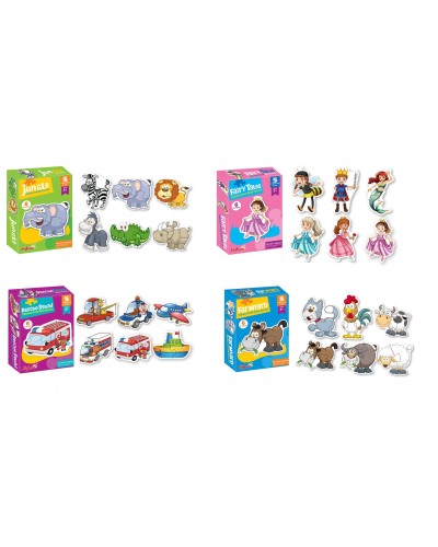 Пазли, в асортименті, у коробці 23х17х5,8 см