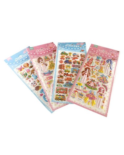 Наліпки з ПВХ 24х10 см, ТМ Leader