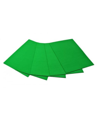 Фоаміран А4 товщиною 2 мм 5 аркушів, зелений, ТМ Мандарин
