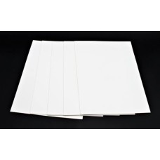 Фоаміран А4 товщиною 2 мм 5 аркушів, білий, ТМ Мандарин