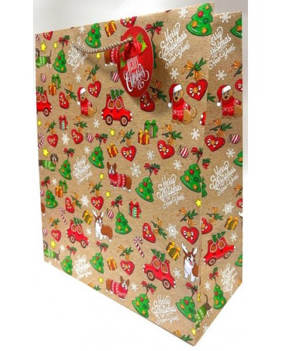 Пакет паперовий, 26х32х12 см