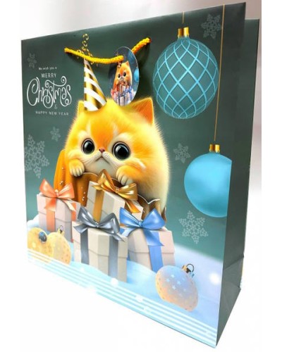 Пакет паперовий 35х37х12 см, ТМ Мандарин