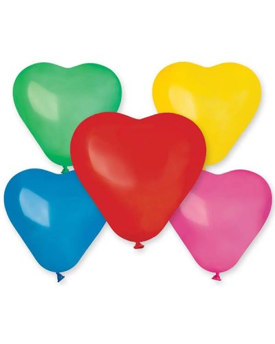 Кульки повітряні «Серце», 30,5 см, в асортименті, Gemar