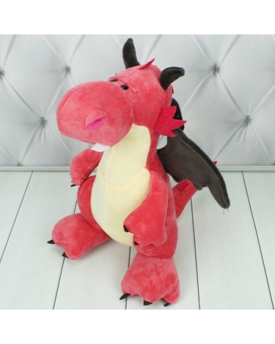 М`яка іграшка «Дракоша Малинка» 34 см, ПП Копиця