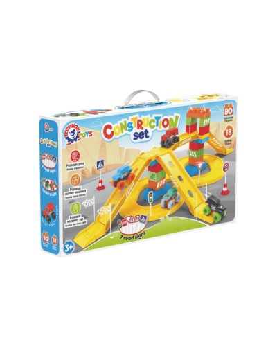 Конструктор на 80 детелей у коробці 52,5х31х8 см, ТМ Технок