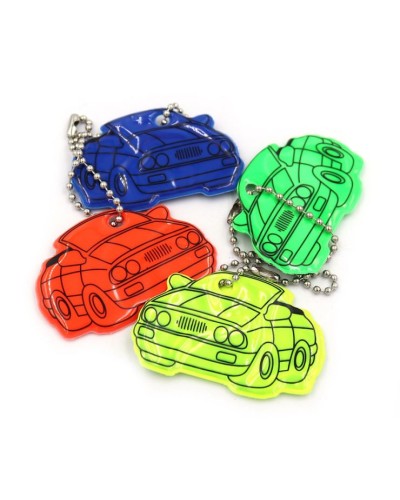 Брелок світловідбивний «Авто» 3,5х5,5 см, в асортименті, ТМ J.Otten