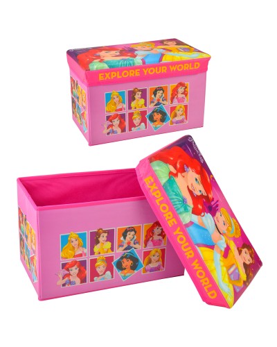 Кошик-скринька для іграшок «Princess», у пакеті 40х25х25 см