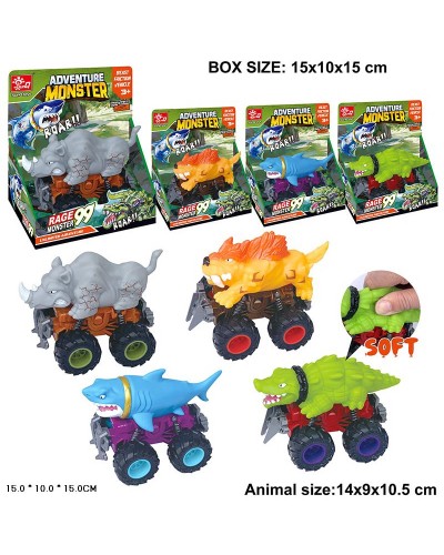 Машина інерційна, в асортименті, у коробці 15х10х15 см