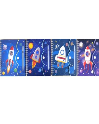 Блокнот «Rocket» А6 на 46 аркушів у лінію на спіралі збоку з ламінованою обкладинкою, ТМ J. Otten