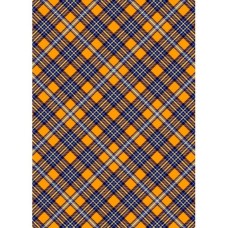 Канцелярська книга «Шотландка» А4 на 192 аркуші у клітинку з твердою палітуркою та ламінованою обкладинкою, в асортименті, ТМ Рюкзачок